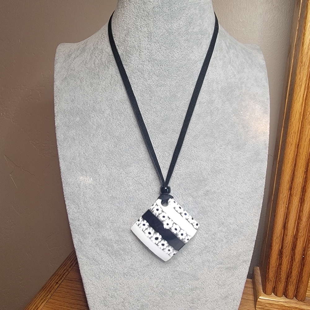Murano Glass Pendant Necklace